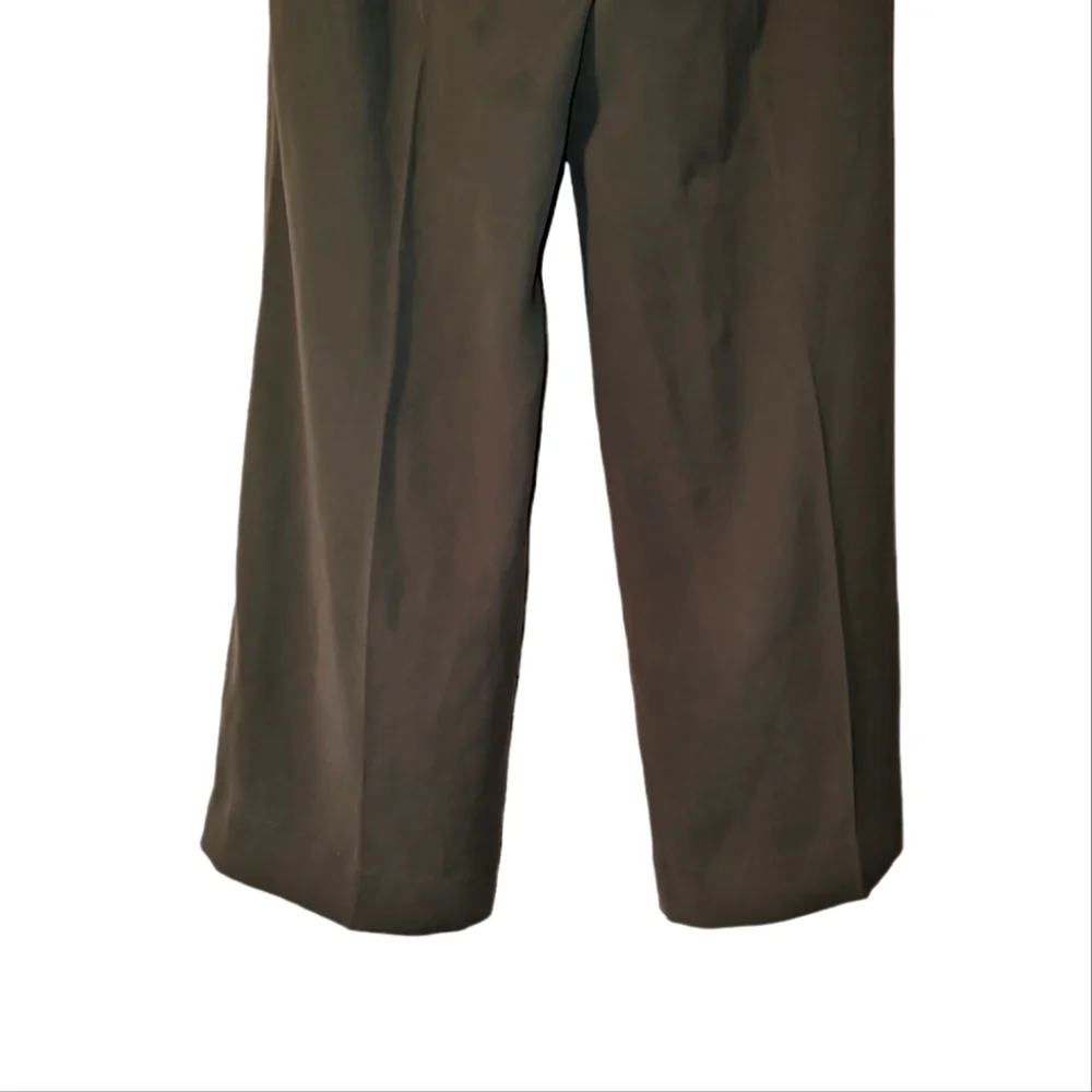 NWT Banana Republic High Rise Belted Wide Leg Trouser Pants 14 Long - Picture 11 of 13